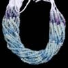 AAA+ Fluorite Gemstone 4mm Faceted Cube Beads | 13" Strand | Multi Fluorite Semi Precious Gemstone Box Fancy Loose Beads for Jewelry Making - Image 2