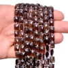AAA+ Natural Smoky Quartz 7x9mm Chicklet Briolette Beads | 8inch Strand | Smoky Quartz Gemstone Loose Rectangle Faceted Fancy Loose Beads - Image 3