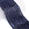 Multi Blue Sapphire 2mm-3mm Rondelle Micro Faceted Beads | 13inch Strand | Natural Blue Burmese Sapphire Precious Gemstone Loose Beads - Image 2