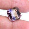 15.25 Carats - Natural Ametrine Gemstone 14x14mm Loose Square Cut Stone | AAA+ Bi-Color Ametrine Semi Precious Gemstone Faceted Ascher Cut - Image 4