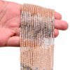 AAA+ Multi Moonstone 3mm Micro Faceted Beads | 13inch Strand | Moonstone Semi Precious Gemstone Mix Loose Rondelle Beads for Jewelry Making - Image 3