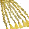 AAA+ Beer Whiskey Quartz 7mm-8mm Heart Briolette Beads | 8inch Strand | Golden Quartz Semiprecious Gemstone Faceted Beads for Jewelry Making - Image 2