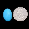 14x21mm Natural AAA Turquoise Smooth Cabochon | Arizona Turquoise Oval Cabochon |Turquoise Semi Precious Loose Gemstone Cabochon-13.80 Carats - Image 2