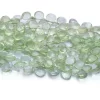AAA+ Green Amethyst Glass Faceted Heart Briolette | 5mm-7mm Beads 8inch Strand | Green Amethyst Hydro Quartz Gemstone Briolettes for Jewelry - Image 5
