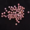 Pink Opal 3mm Round Cabochon | Pink Opal Gemstone Round Cabs | Natural Peruvian Pink Opal Semi Precious Gemstone Cabochon Lot | AAA+ Quality - Image 4