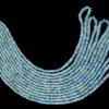 AAA+ Ethiopian Welo Opal Rondelle Beads | Gemstone Smooth 3mm-4mm Beads | Natural Ethiopian Welo Fire Opal Gemstone Rondelle | 8" Strand