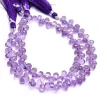 AAA+ Amethyst Teardrop Briolette Beads | Gemstone 7x5mm Drops 8inch Strand | Natural Brazilian Amethyst Semi Precious Gemstone Loose Beads