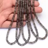 Natural Grey Moonstone 5mm-6mm Heishi Smooth Spacer Beads | 16inch Strand | Grey Moonstone Semi Precious Gemstone Tyre Rondelle Wheel Beads - Image 5